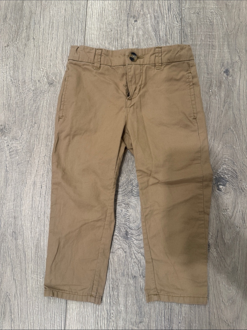 H&M Toddler Khaki Straight Chino Pants - Tan